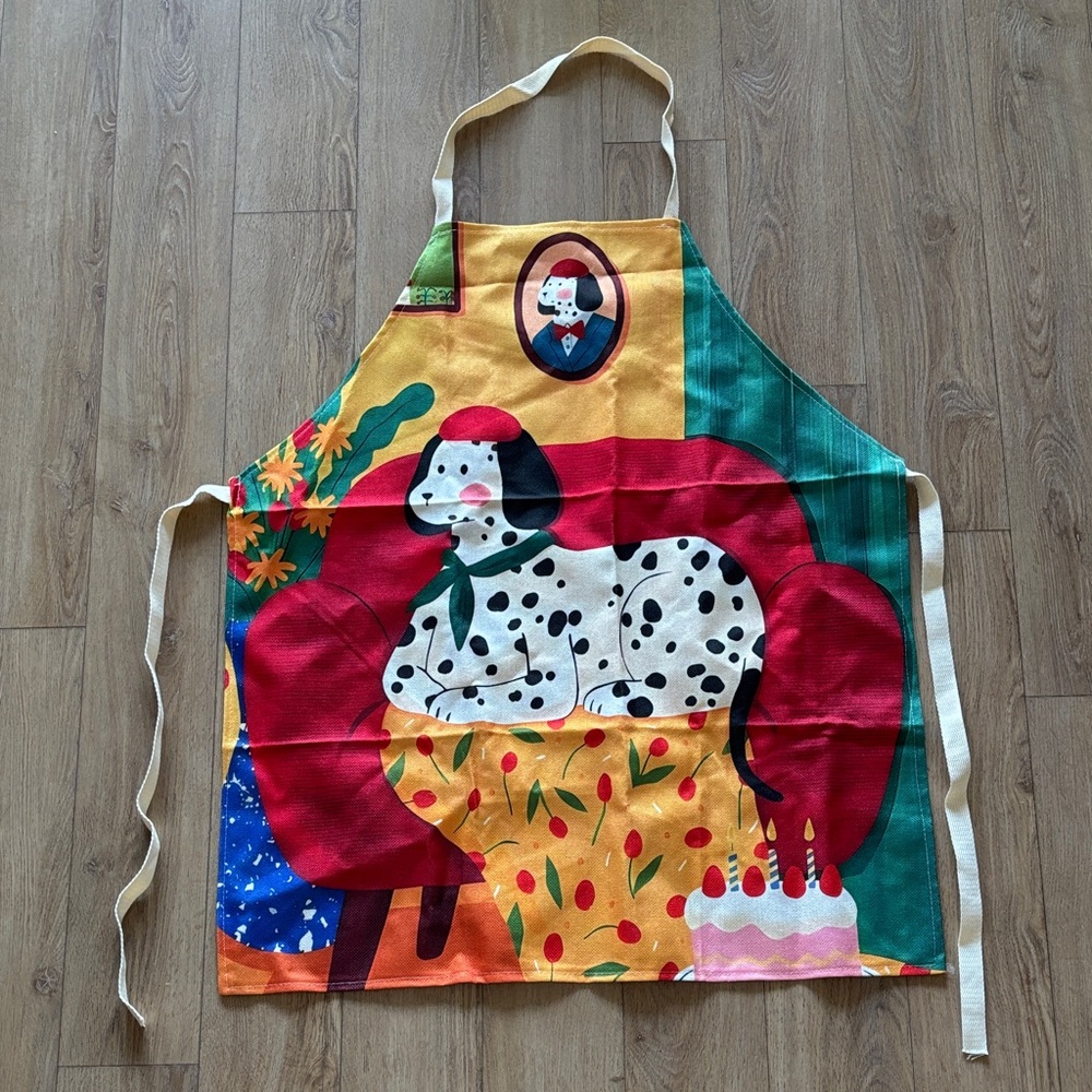 Gifts for Anyone🎁Colorful Dalmatian Apron